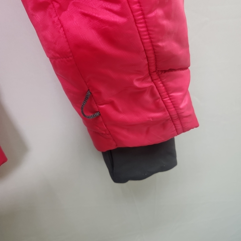 Columbia Women's Fuchsia Hot Pink Quilted Puffer Jacket With Mock Neck - Picture 6 of 15